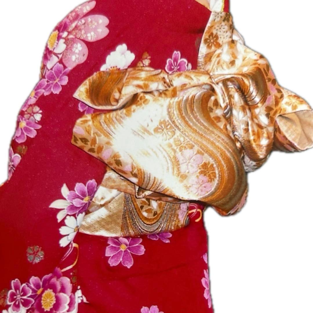 京都きもの友禅　成人式振袖セット　赤