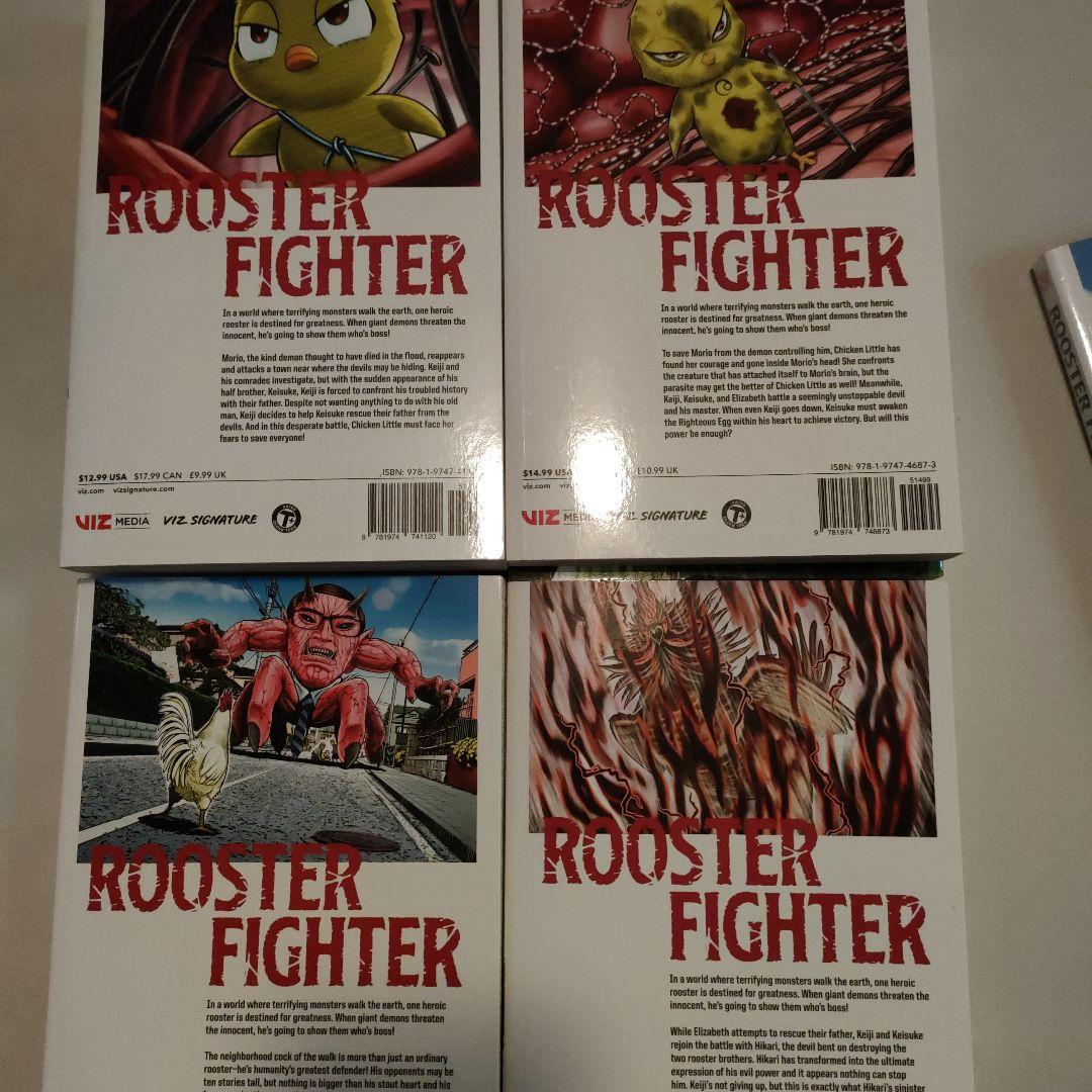 ニワトリ・ファイター　ROOSTER FIGHTER　英語　桜谷シュウ