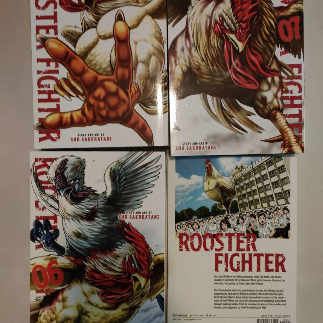 ニワトリ・ファイター　ROOSTER FIGHTER　英語　桜谷シュウ