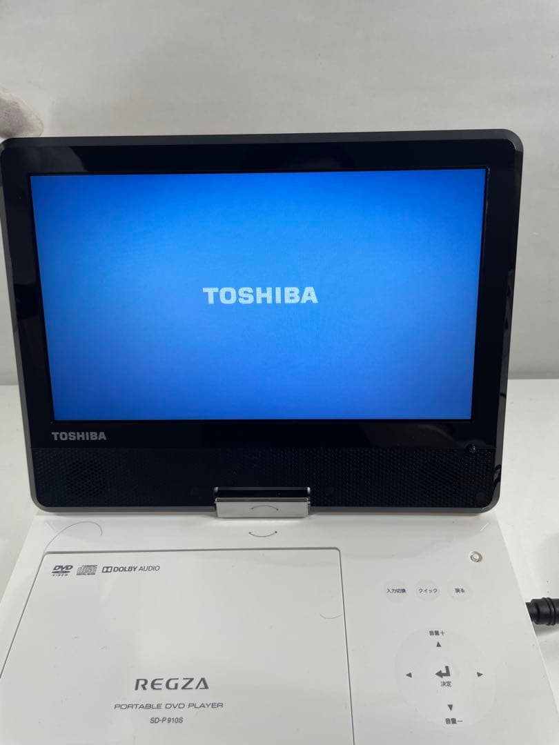 TOSHIBA SD-P910S ポータブルDVDプレーヤー 通電確認済