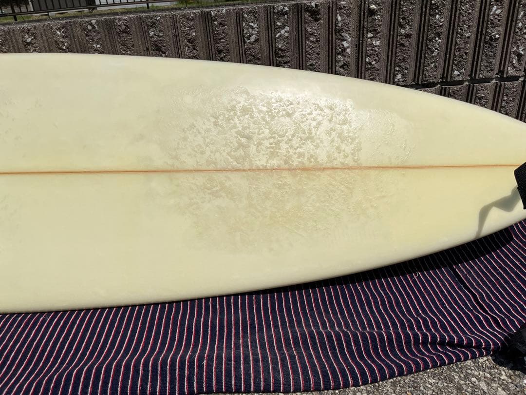 Salt Water ロングボード フラワー柄 クリーム色