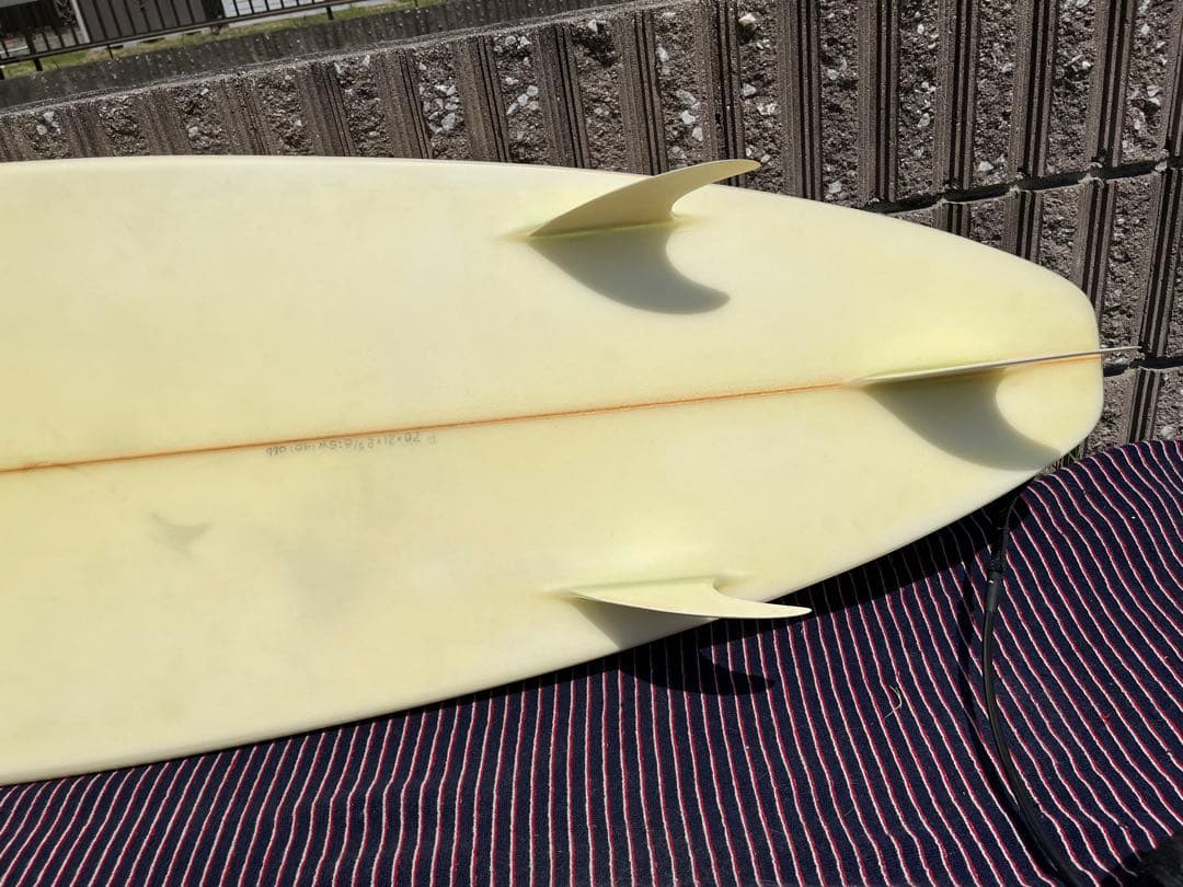 Salt Water ロングボード フラワー柄 クリーム色