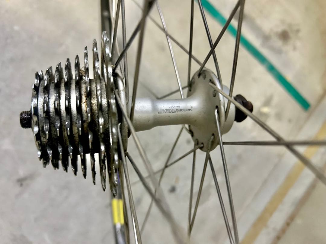 【Mavic/マビック後輪ホイール】GP4チューブラー重量1.36kgスプロケ付