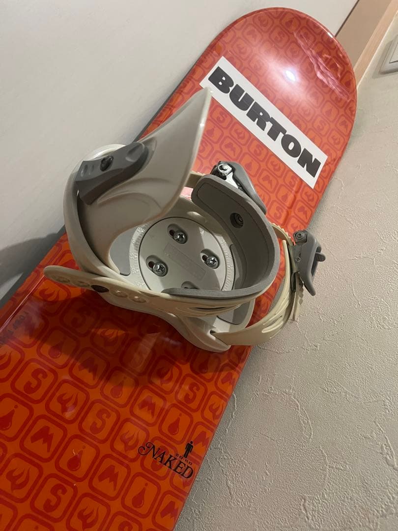 バートン　ステッカー付き　NAKED 108cm バインセット