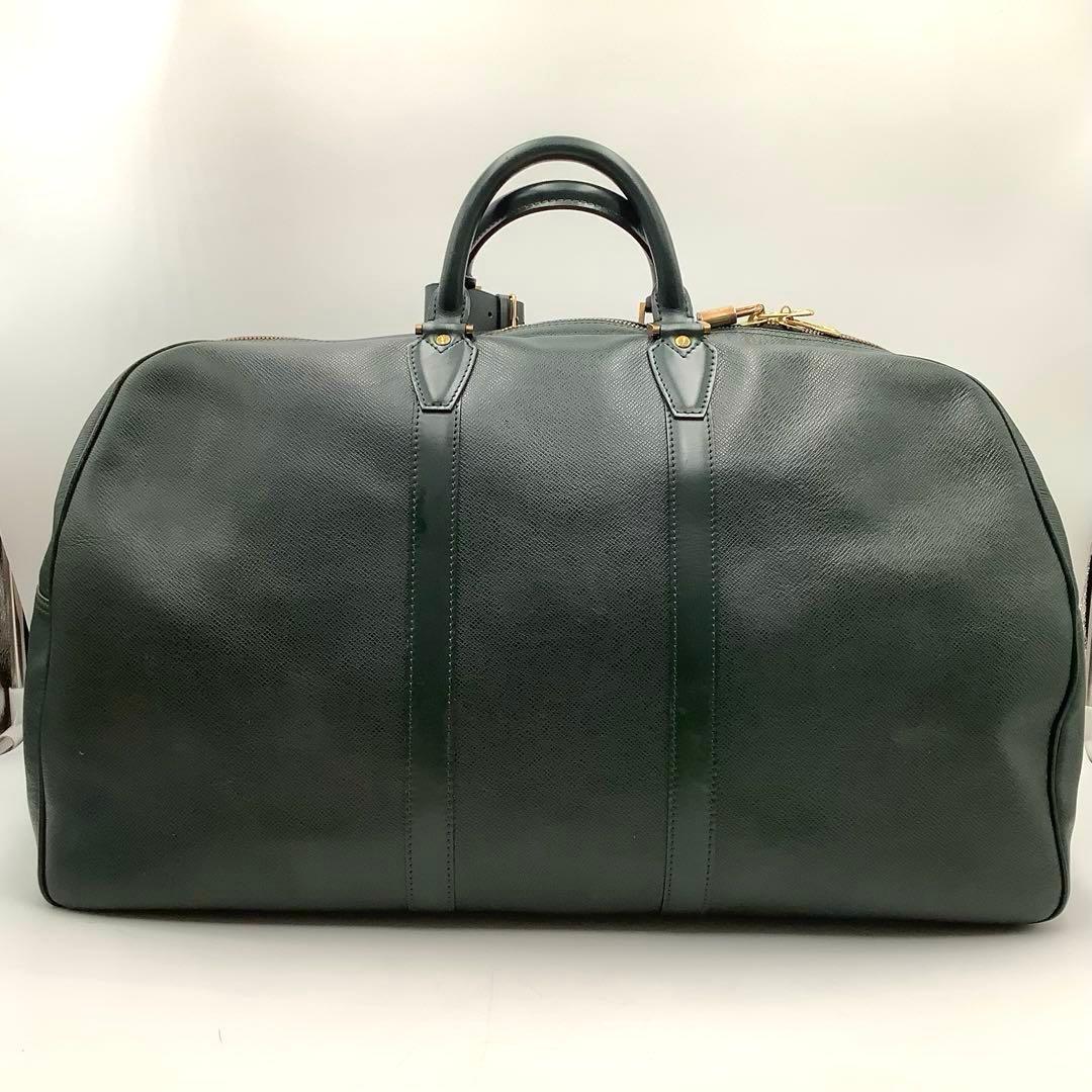 ルイヴィトン タイガ ケンダルGM ボストンバッグ 旅行 ネームタグ 南京錠