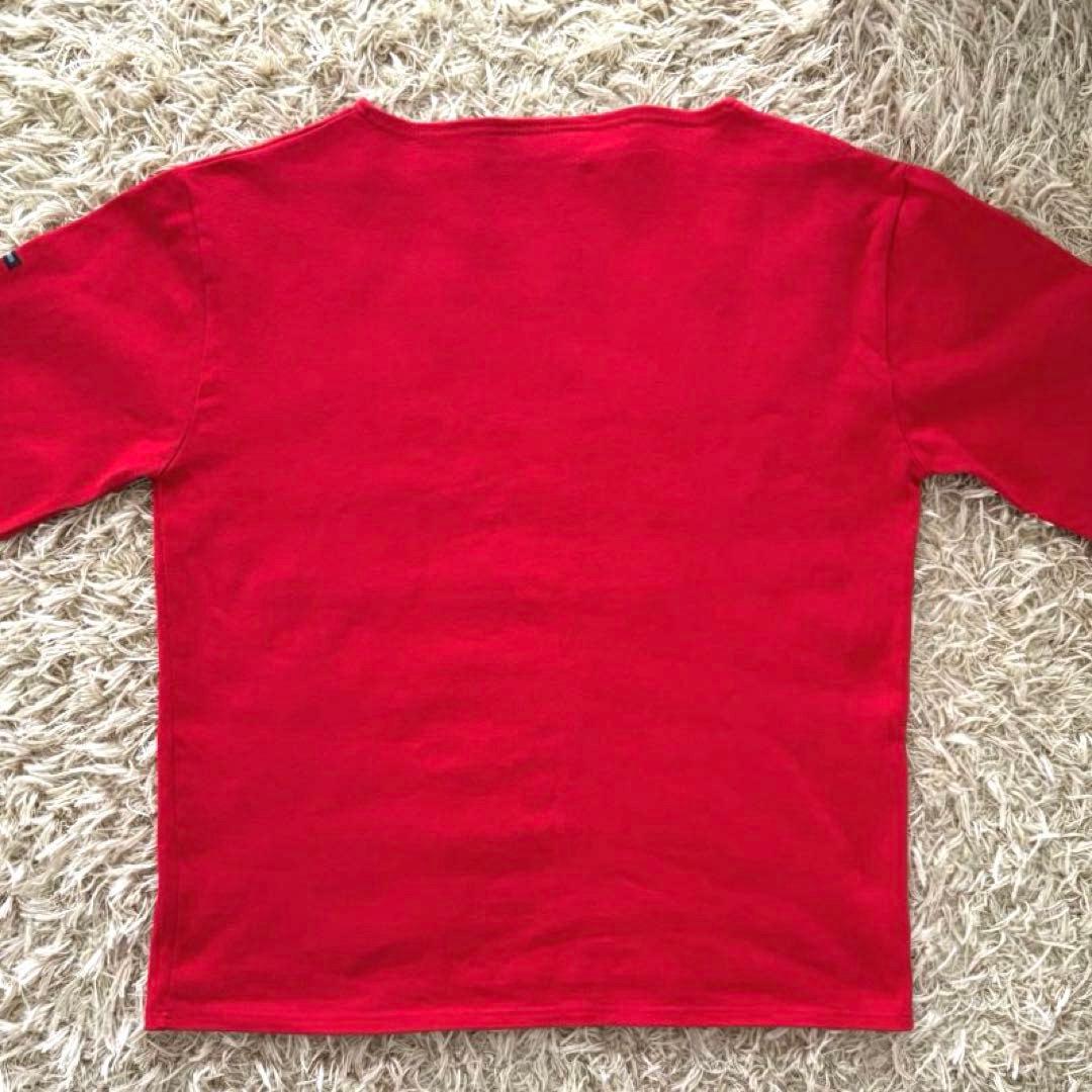 美品 SAINT JAMES セントジェームス ウェッソン レッド t6