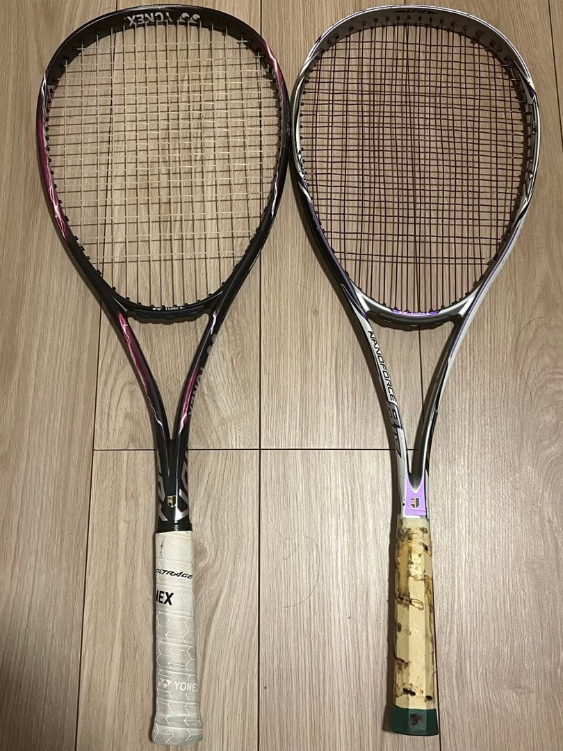 【美品】YONEX VOLTRAGE 5s NANOFORCE 8v 日本セット