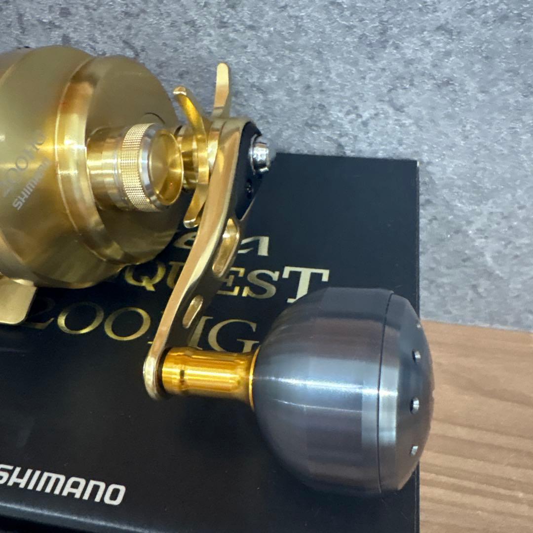 OCEA CONQUEST 200HG ゴールド ベイトリール