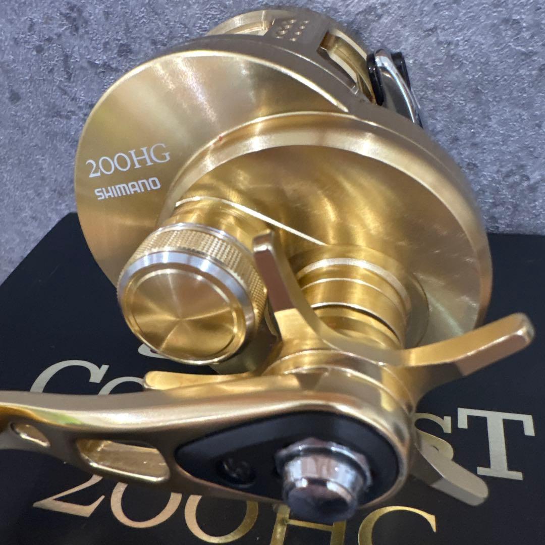 OCEA CONQUEST 200HG ゴールド ベイトリール