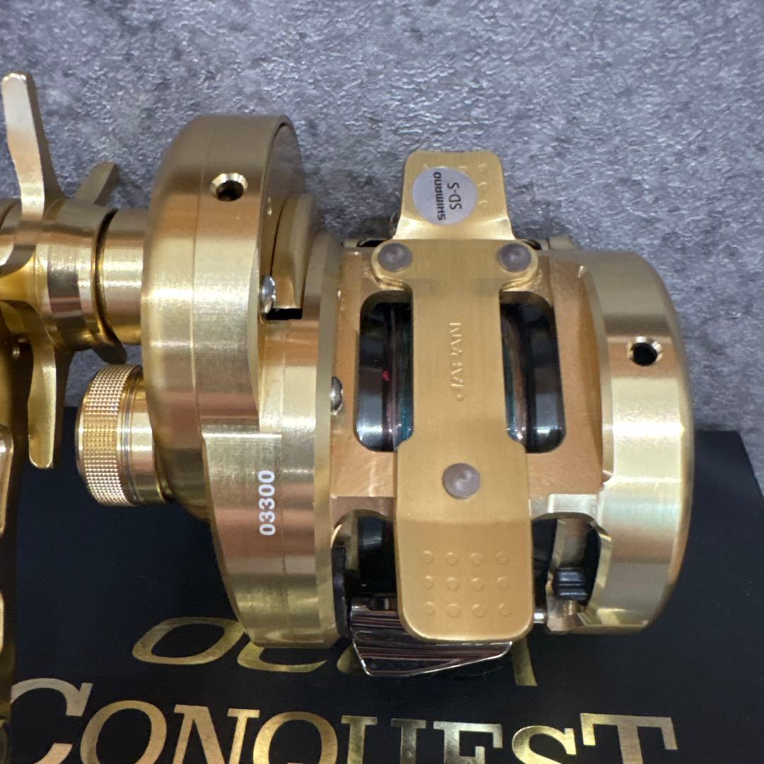 OCEA CONQUEST 200HG ゴールド ベイトリール