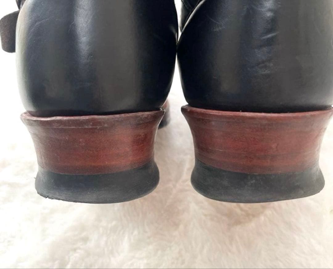 LONE WOLF ロンウルフ エンジニアブーツ 茶芯 先芯ノンスチール