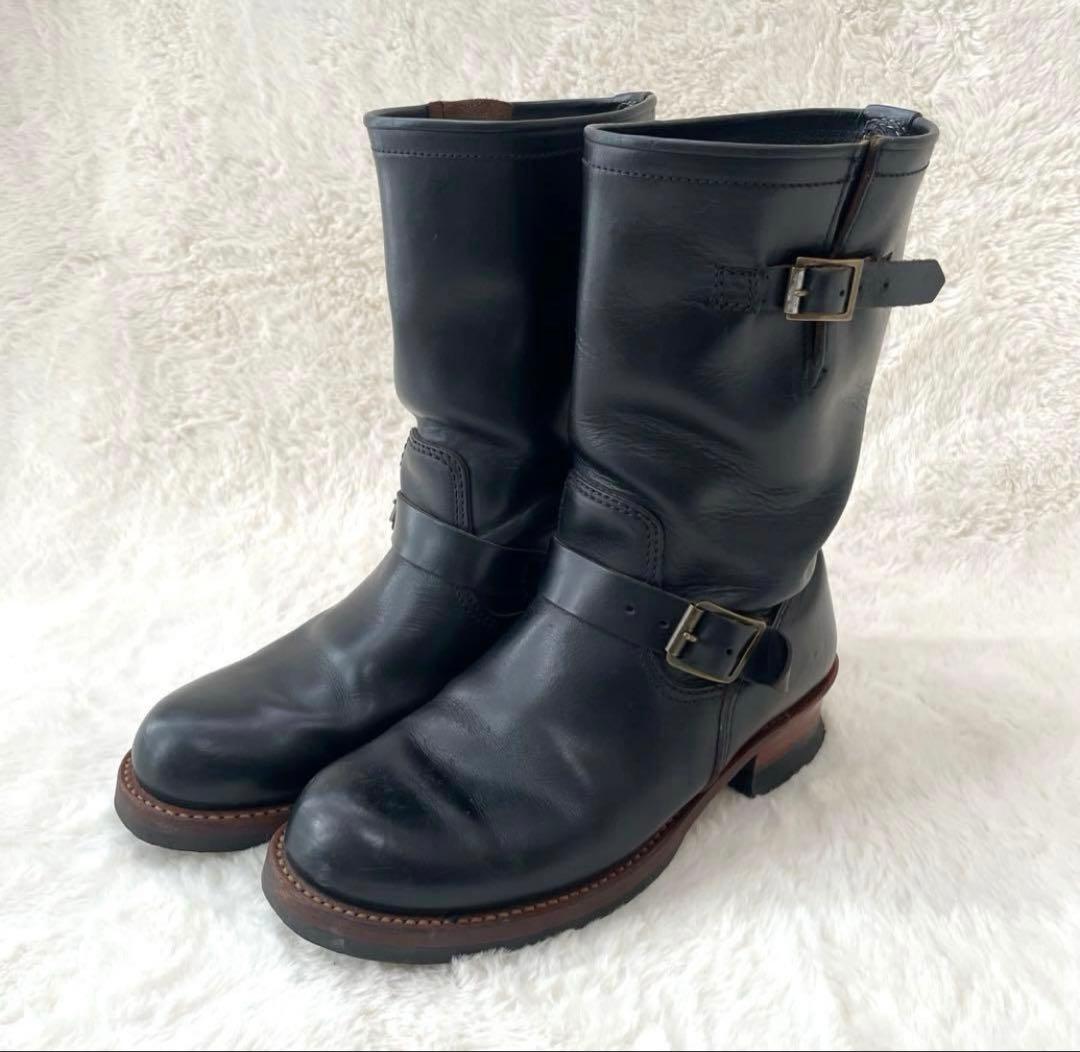 LONE WOLF ロンウルフ エンジニアブーツ 茶芯 先芯ノンスチール