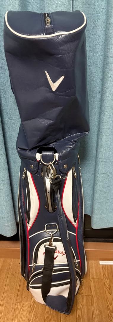 Callaway キャディバッグ ネイビー　レッド　キャロウェイ　紺、赤　美品