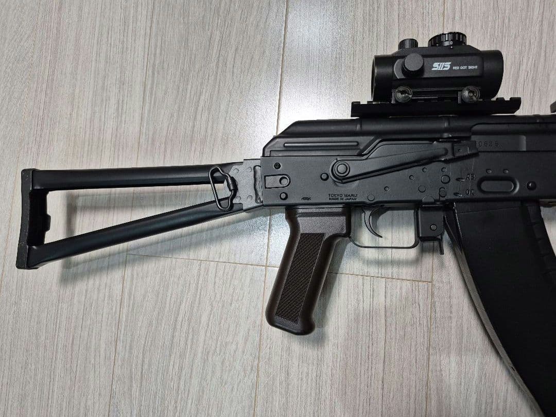 東京マルイ次世代　AKS74N　ドットサイト・スペアマガジン・レイル・スリング