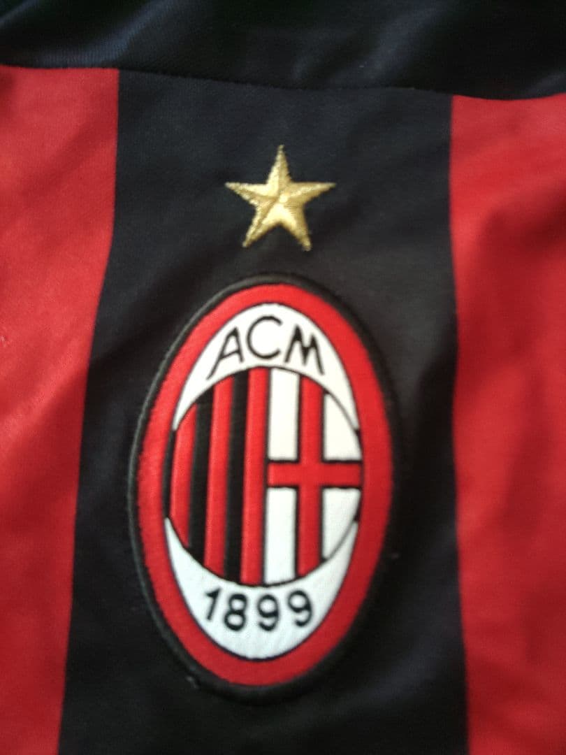 ヴィンテージユニフォーム00/02ミラン長袖ユニフォームOPEL