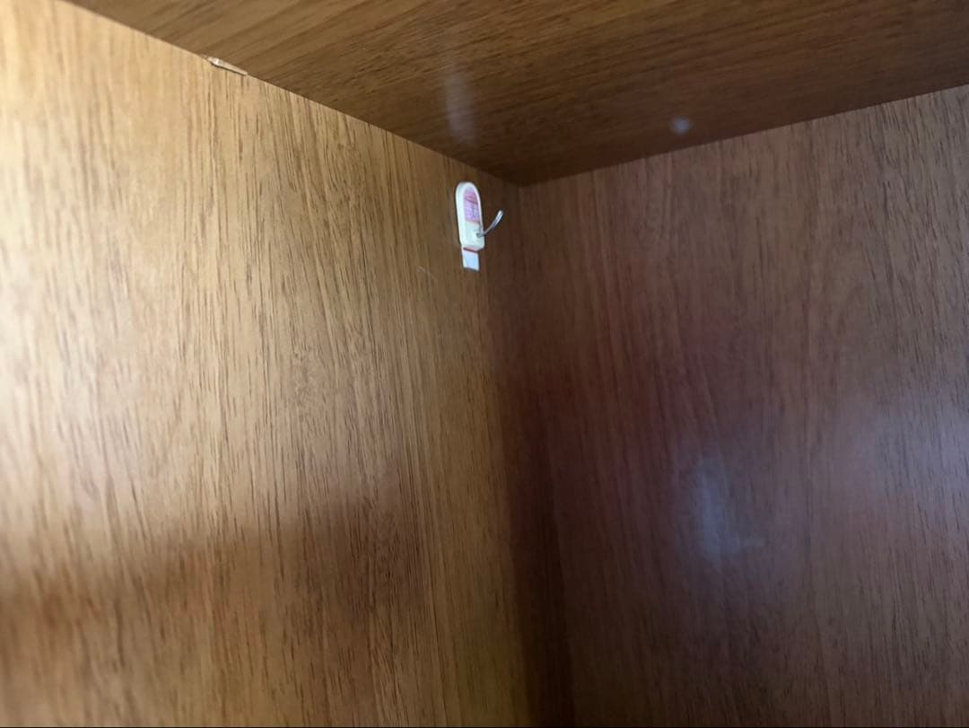 木製靴箱 棚付き 引き出しあり