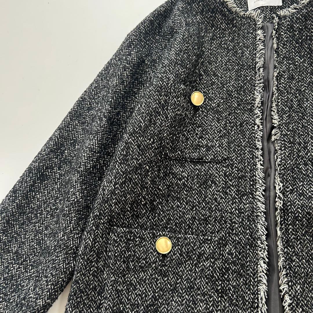 グリーンレーベルリラクシング　ツイード ジャケット　36