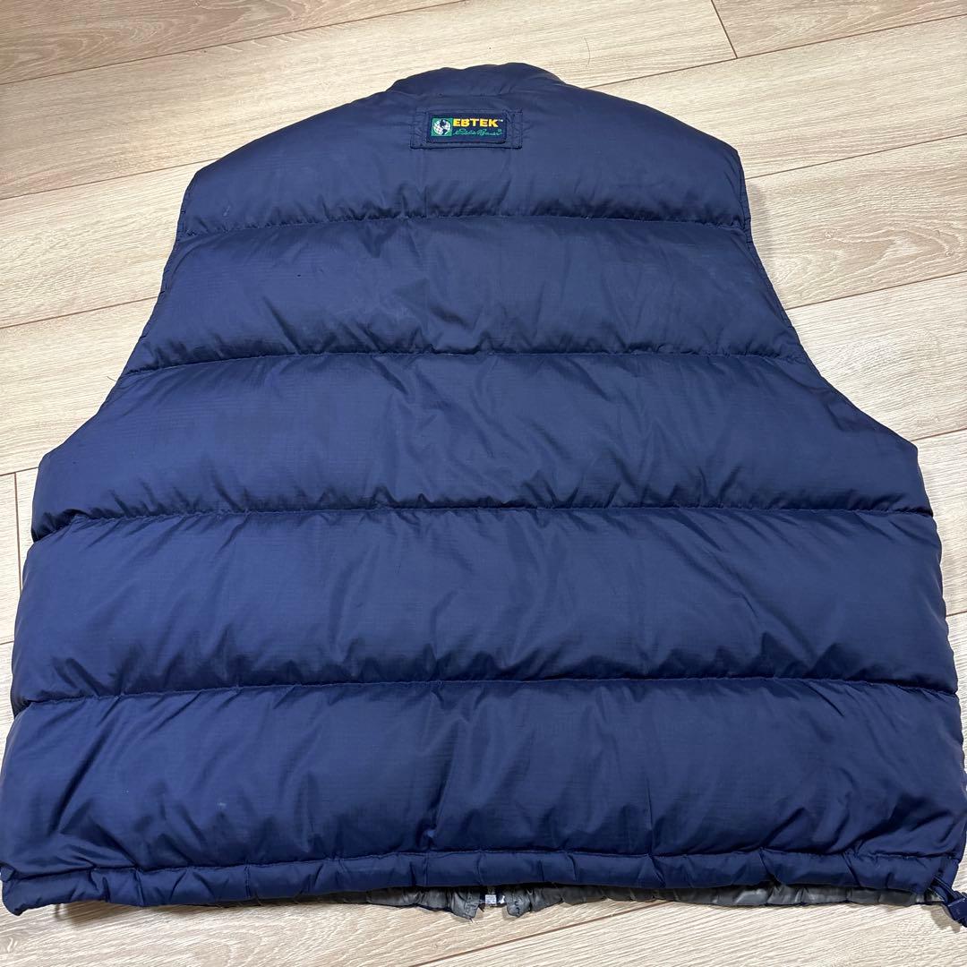 EBTEK リバーシブルグースダウンベスト