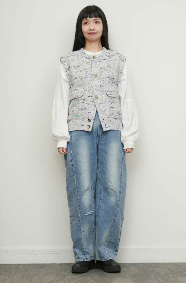 COOHEM　KASURI TWEED コーヘンツイードベスト日本製