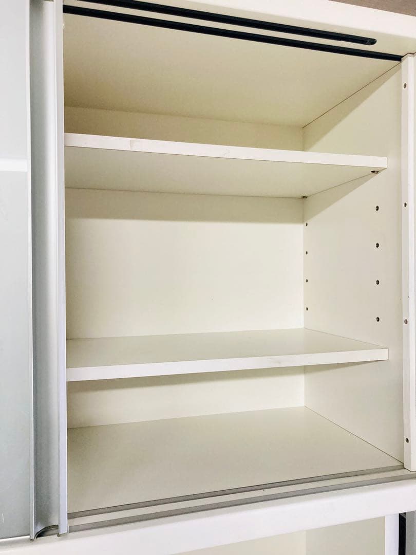 と*ん様 NITORI キッチンボード モデナ 収納 食器棚 幅120cm 家具