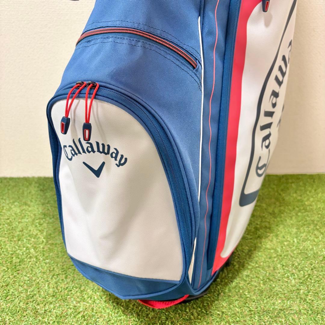 未使用品｜キャロウェイ　キャディバッグ　軽量　スタンド式　アスリート