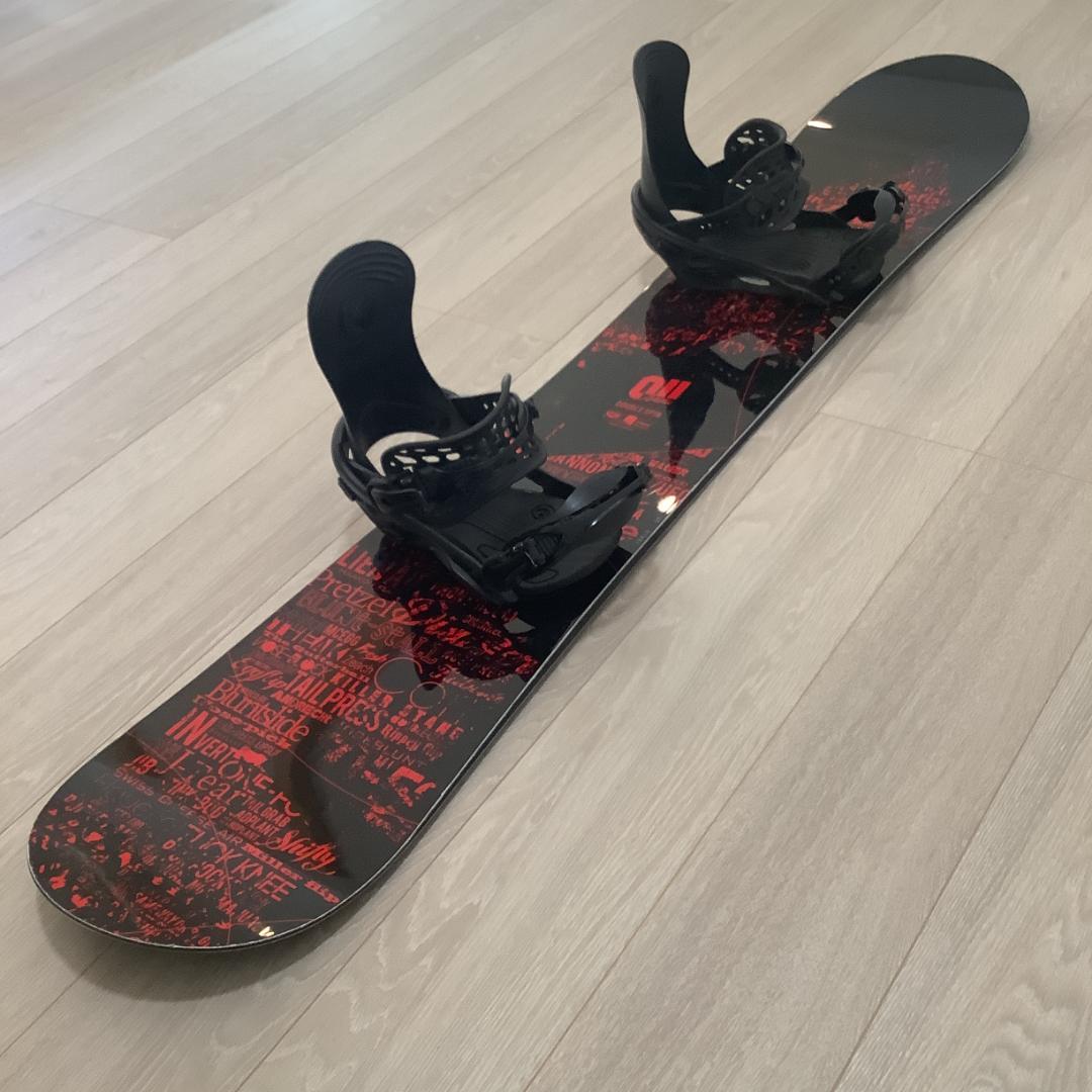 070 011DOUBLESPIN145FLUXメンズグラトリスノーボードセット