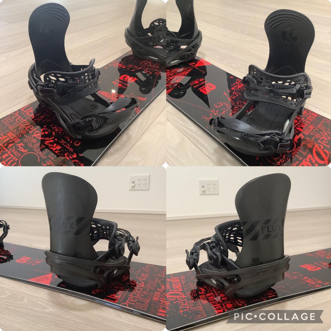 070 011DOUBLESPIN145FLUXメンズグラトリスノーボードセット