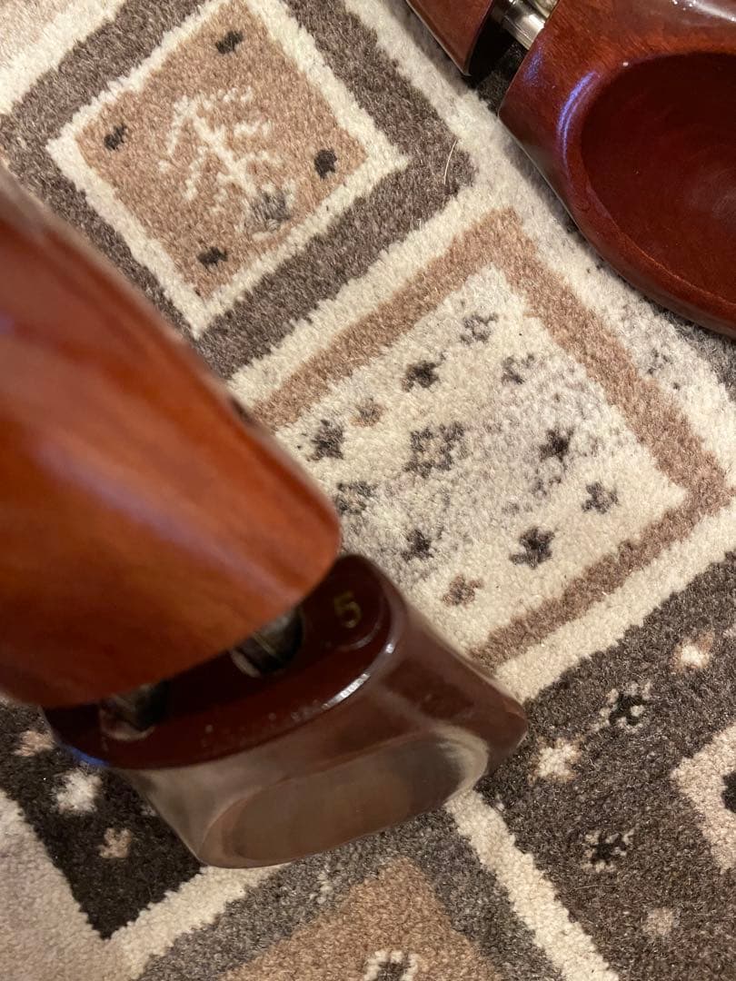 【ダンケルマン】ナイツブリッジ ライム材 シューツリー　サイズ5 24㌢