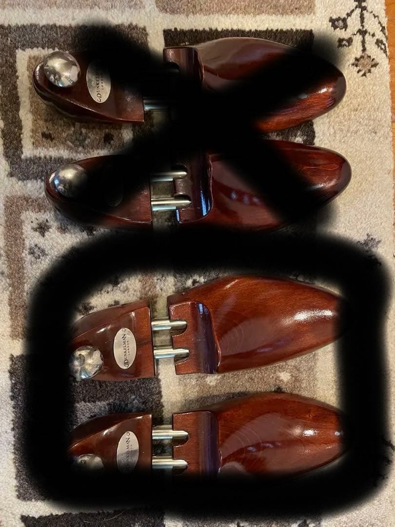 【ダンケルマン】ナイツブリッジ ライム材 シューツリー　サイズ5 24㌢