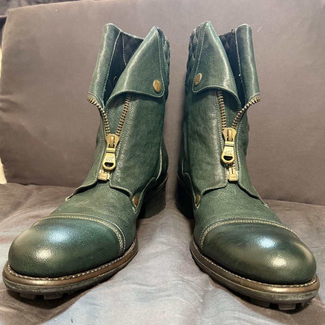 alfredo BANNISTER センタージップ ブーツ レザー 革 2way