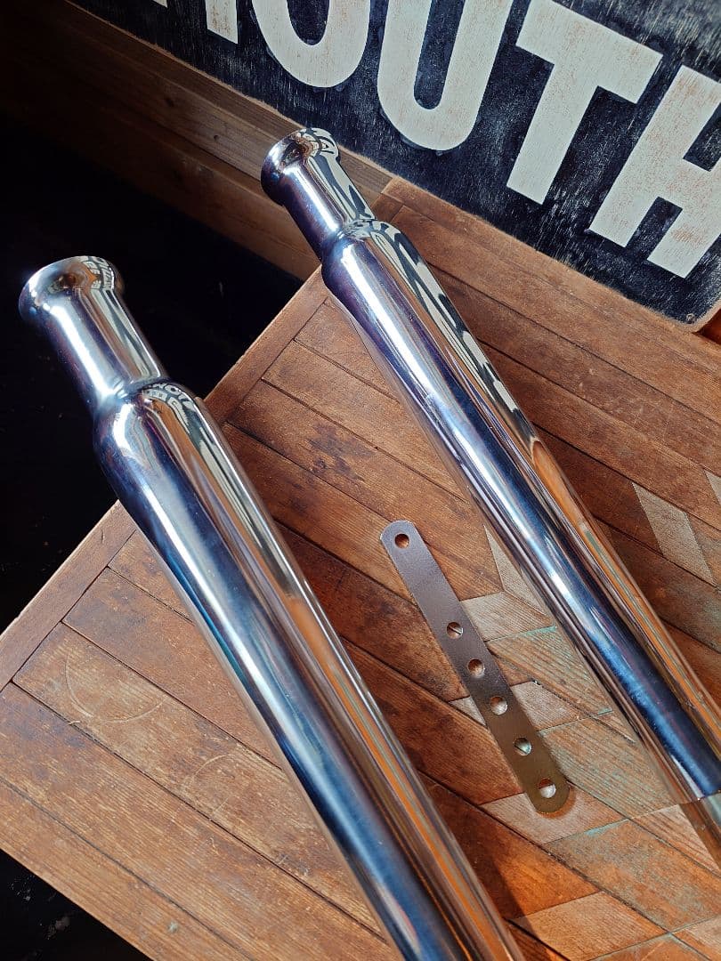 ★バルカン400T&F製!トランペットマフラー！