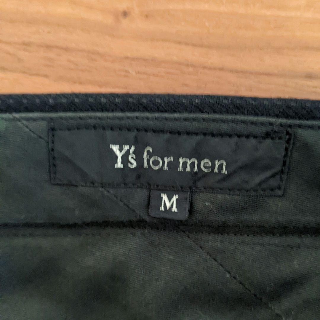極美品【Y's for men】ワイズ　ダブル　スーツ　ウール　冬　大きめ　黒