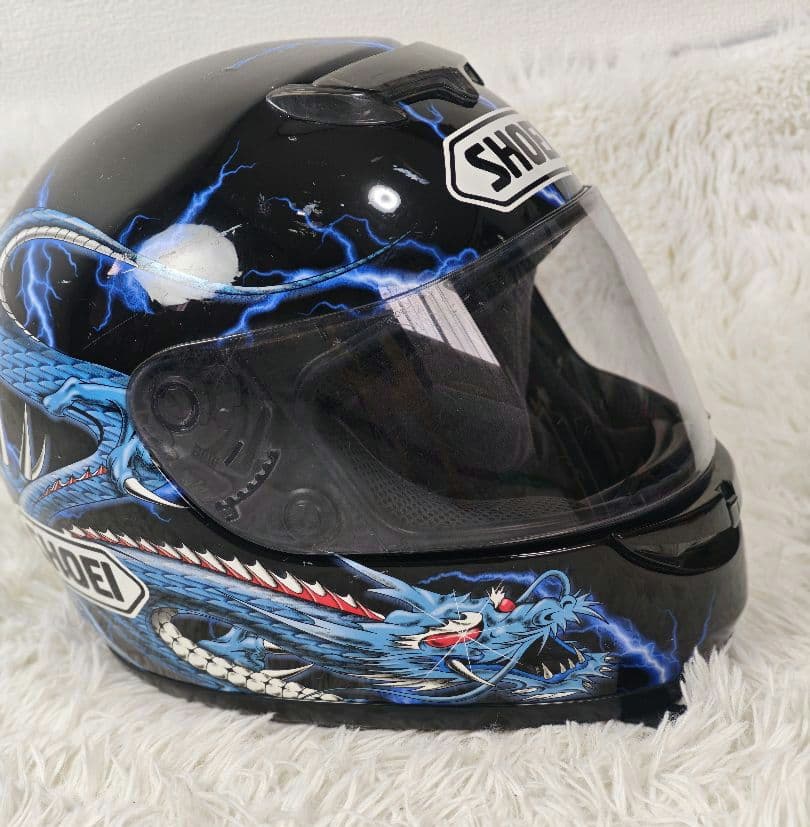 【人気】SHOEI RFX フルフェイスヘルメット Lサイズ ドラゴン