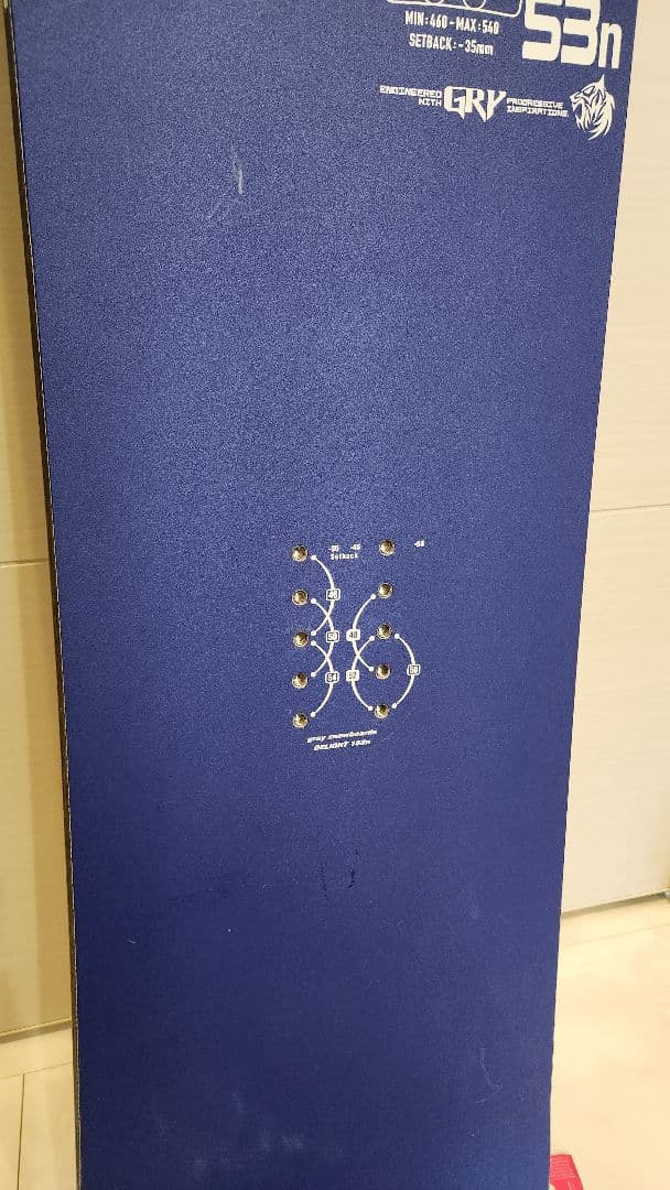 美品GRAY DELIGHT 53n 153n スノーボード　ハンマーヘッド