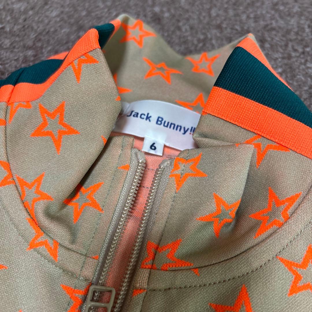 ジャックバニー 星柄　ジャージ セットアップ　サイズ6 サイズ2