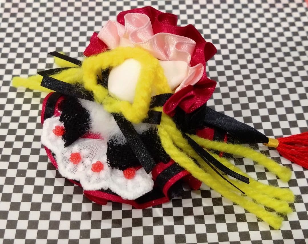 【アンティ】ドール　赤ちゃん　ドレス　服　大正ロマン　ベリー