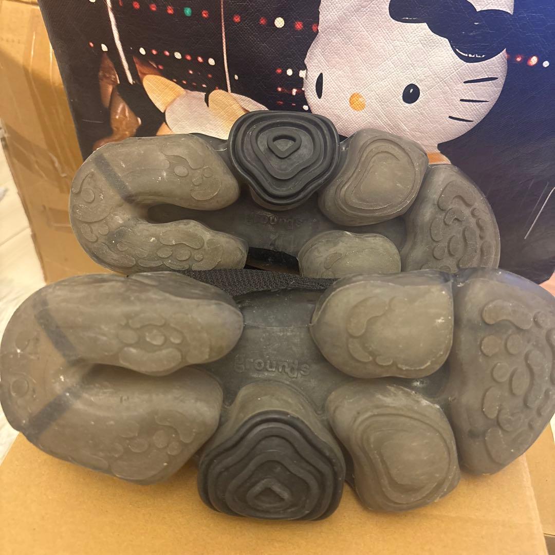 grounds MOOPIE 黒　ブラック　BLACK スニーカー　ミキオサカベ