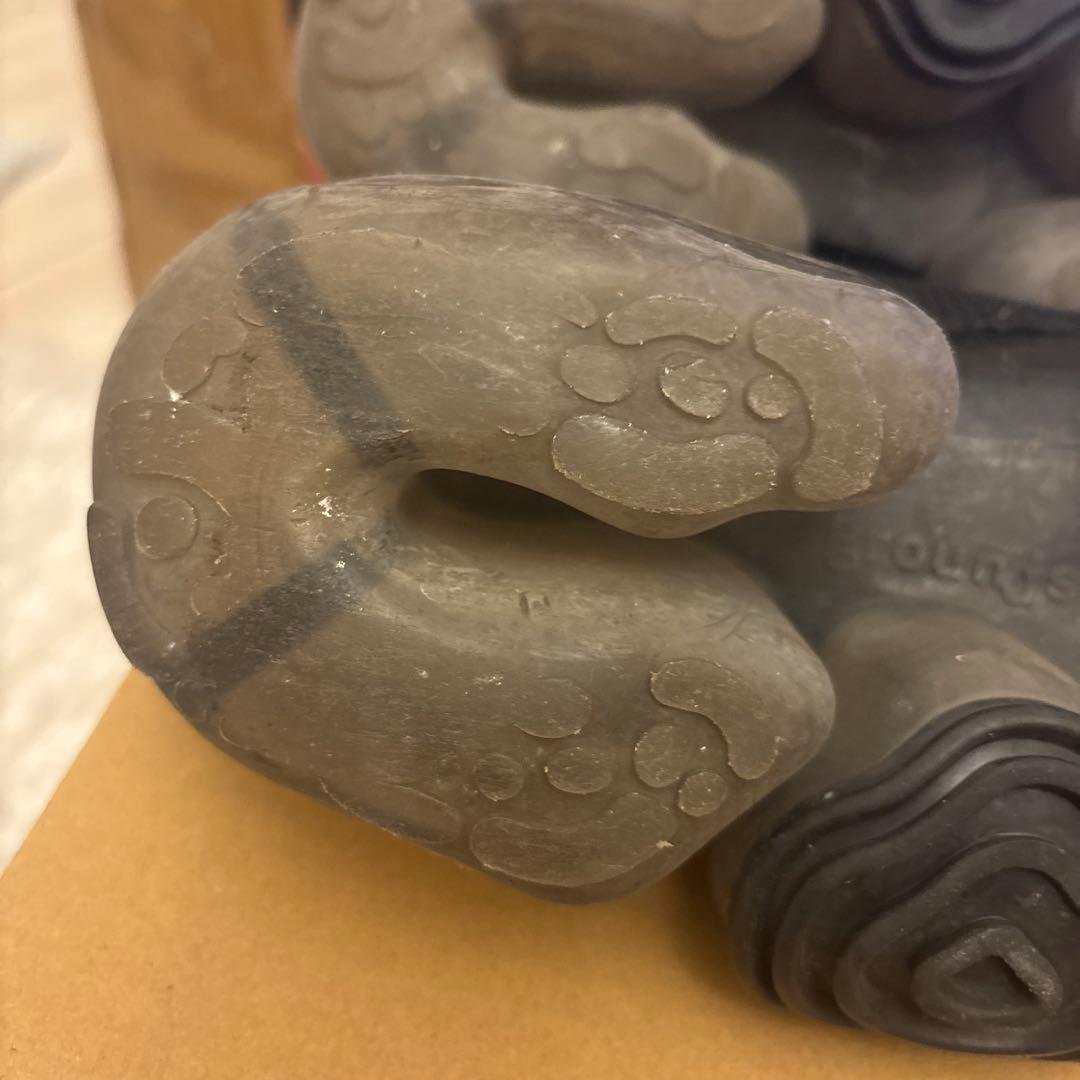 grounds MOOPIE 黒　ブラック　BLACK スニーカー　ミキオサカベ