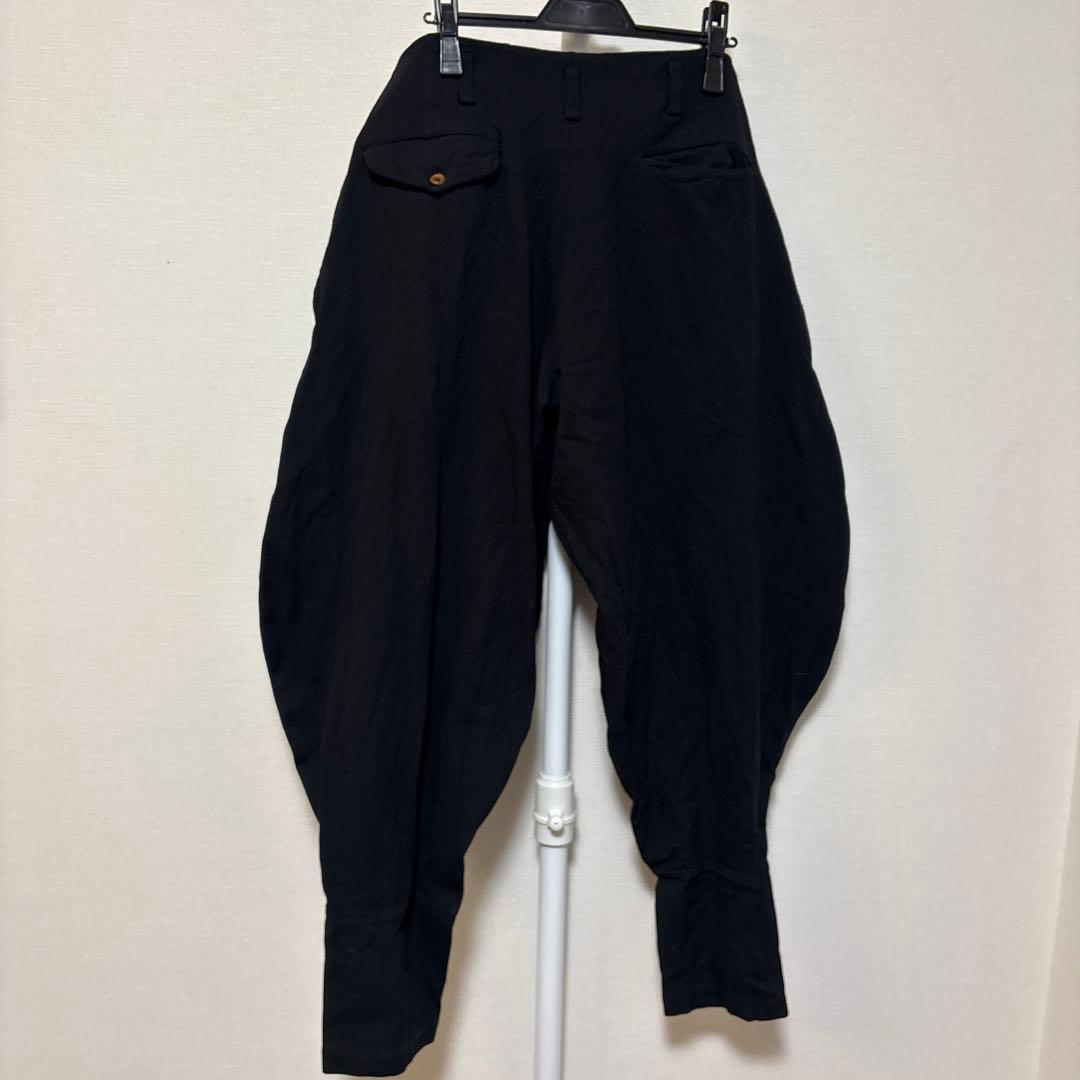 コムデギャルソンオムプリュス 黒のサルエルパンツ ジョッパーズ