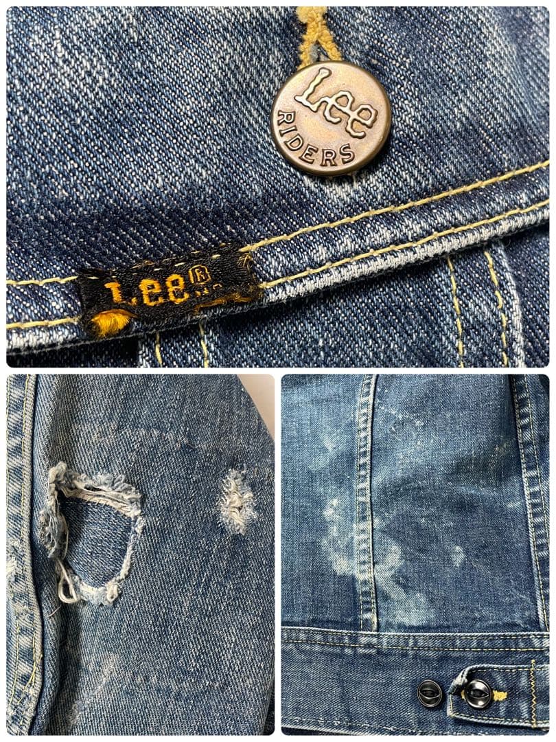 60s Lee 101-J デニムジャケット USA 42 LONG