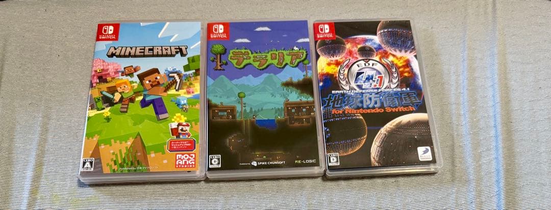 Nintendo Switch 本体グレー 、ゲームソフト3本付き