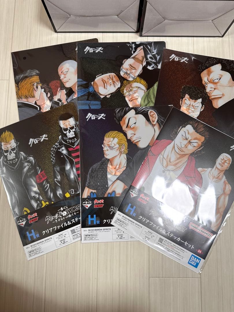 一番くじ　クローズ&WORST さすらいの鴉たち　B賞　C賞　花澤三郎　月島花