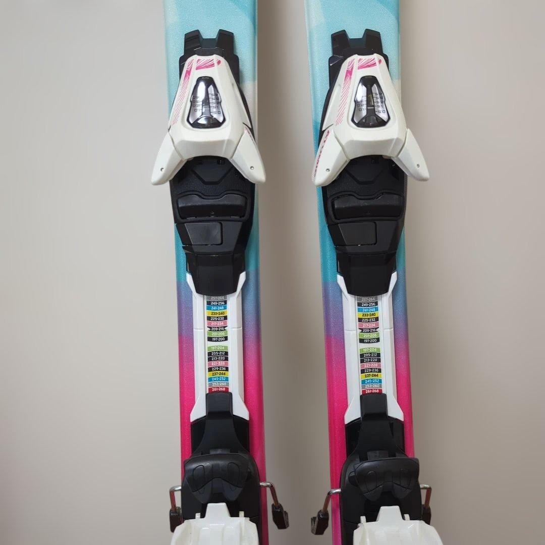 【美品】ATOMIC アトミック　子供用スキーセット 板110cm　キッズ子ども