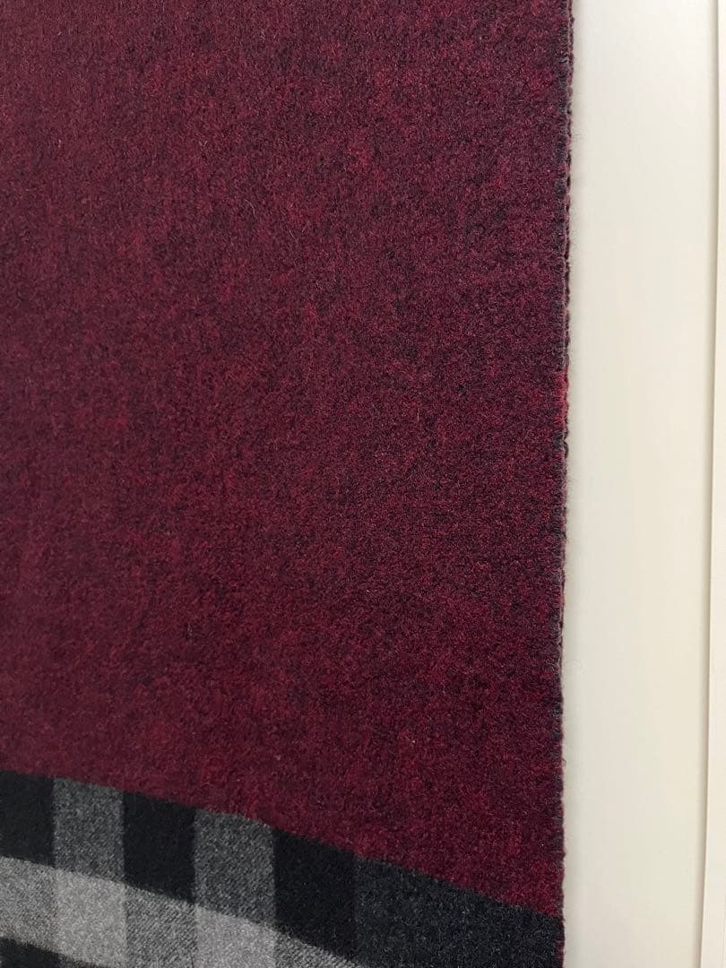 BURBERRY　バーバリー　マフラー　カシミア100％　大判マフラー　美品