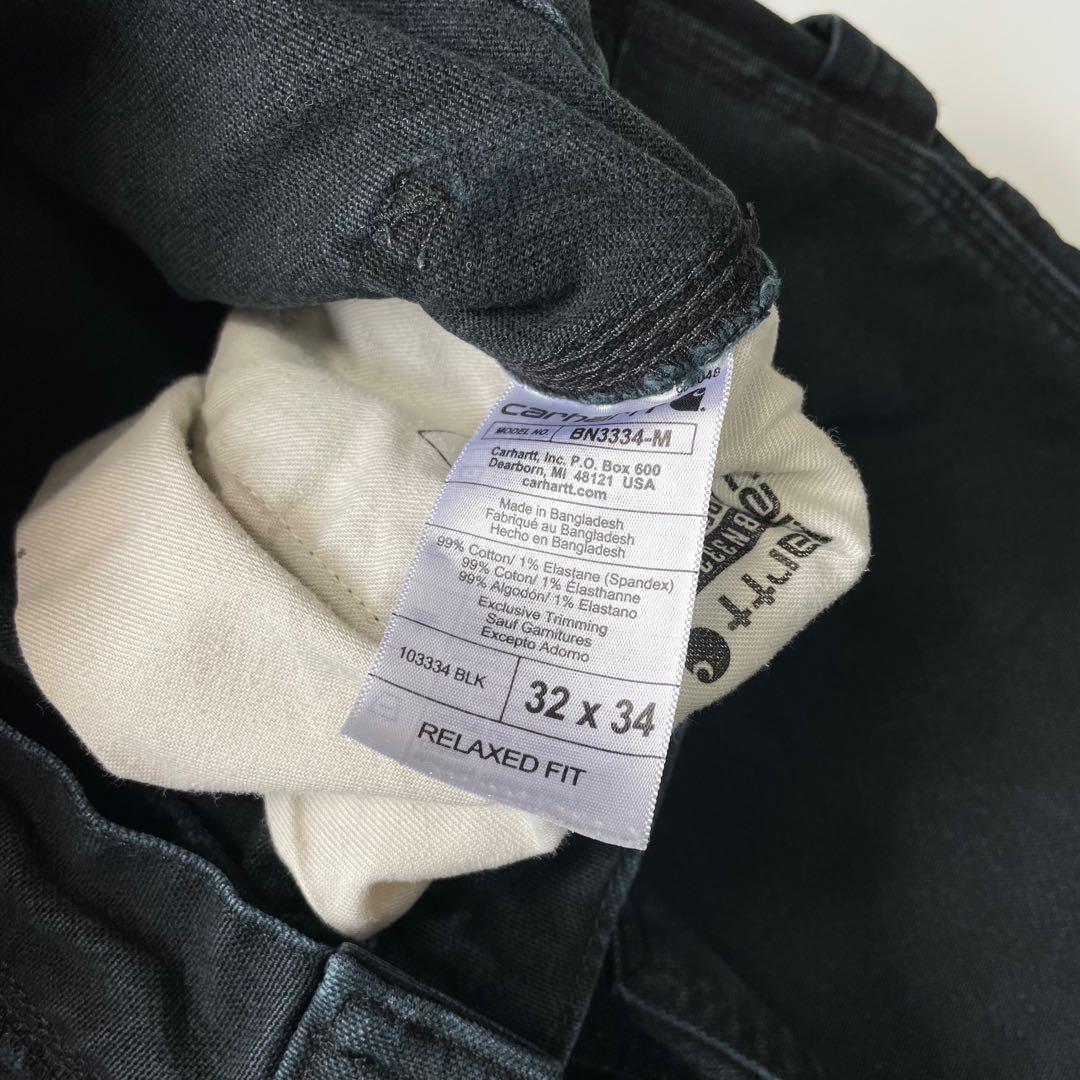 Carhartt カーハート ダブルニーワーク ブラック ダック