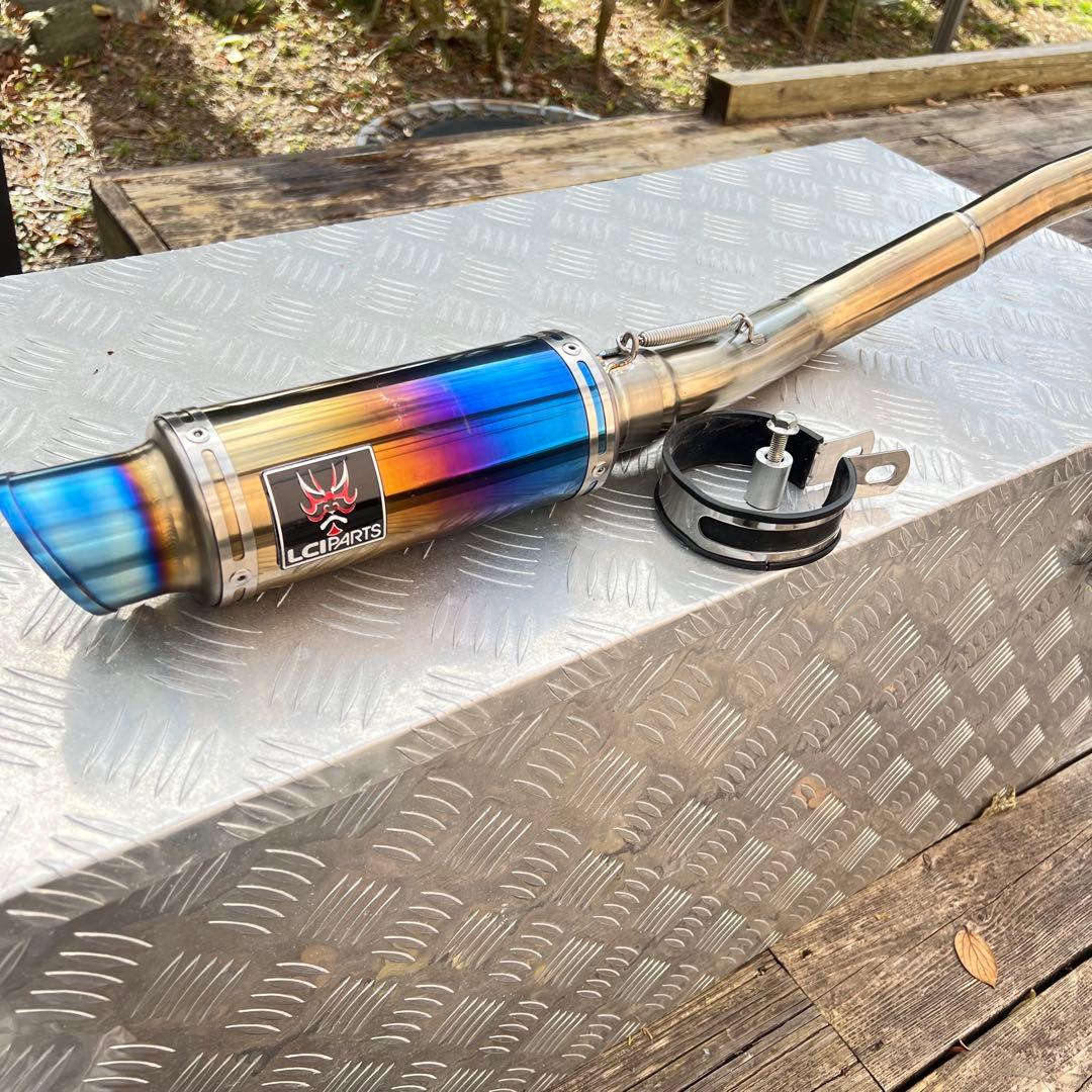 ロ*ル様 15日まで限定価格！LCIパーツ　CRF250 LCIマフラー　チタン