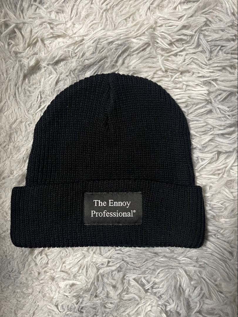 The Ennoy Professional ニット帽 黒　新品
