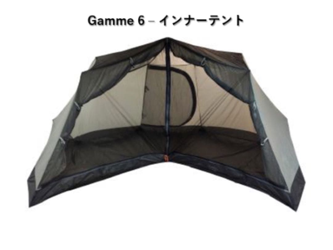 Nortent Gamme6 ノルテント ギャム6 インナーテント フロアシート