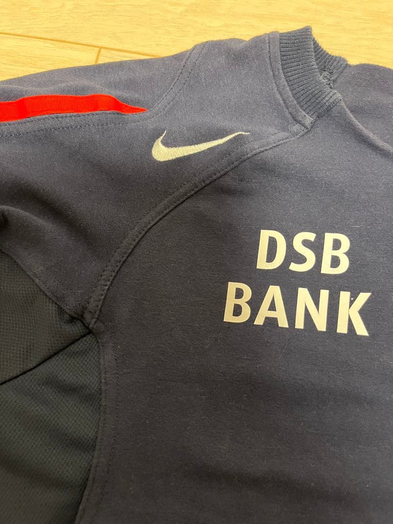 90s Nike プルオーバージャージ M ネイビー