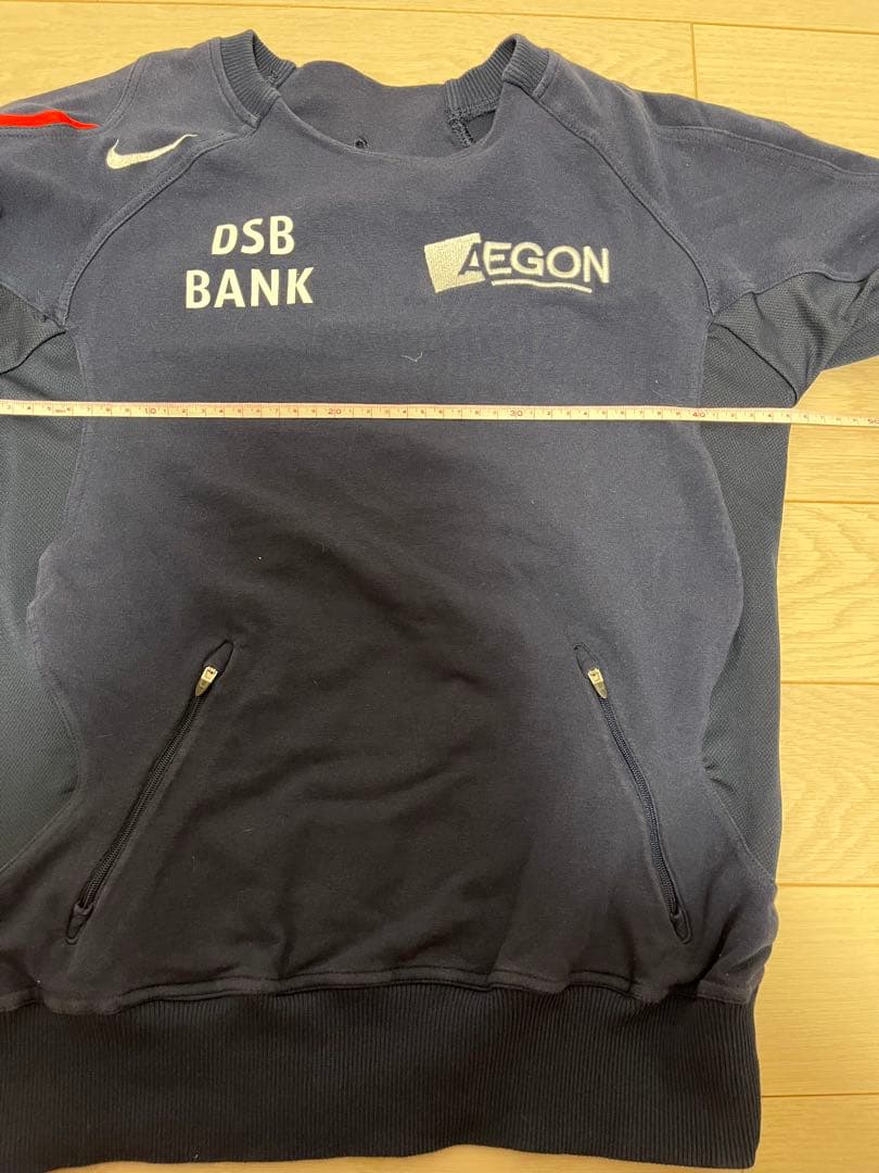 90s Nike プルオーバージャージ M ネイビー